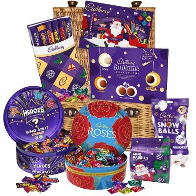 Cadbury Ultimate Christmas Chocolate Hamper Basket