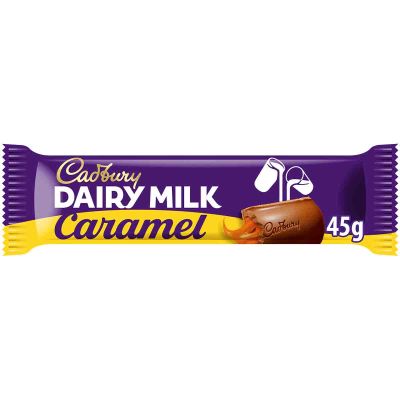 Dairy Milk Caramel Chocolate Bar 45g