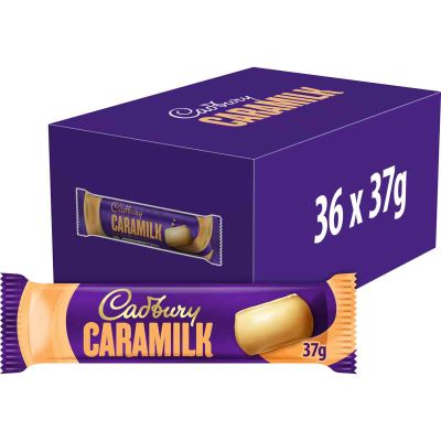 Cadbury Caramilk Golden Caramel Bar 37g (Box of 36)