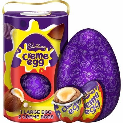 Cadbury Creme Egg Chocolate Easter Egg 235g