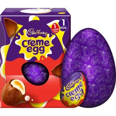 Cadbury Creme Egg Chocolate Easter Egg 195g
