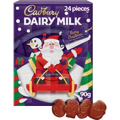 Dairy Milk Chocolate Advent Calendar 90g