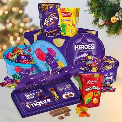 Secret Santa Christmas Chocolate Hamper 
