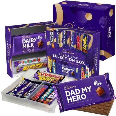 Cadbury Dad Chocolate Selection Box Gift