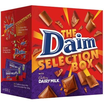 Daim & Dairy Milk Chocolate Selection Box