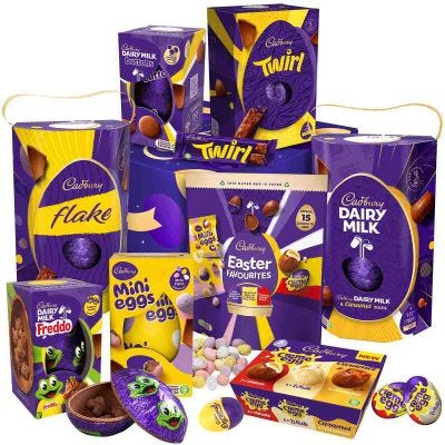 Cadbury Gifts Deluxe Easter Chocolate Hamper