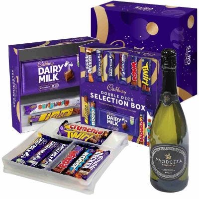 Cadbury Selection Box & Prosecco Gift