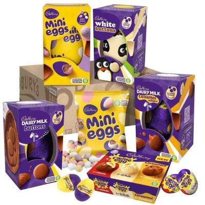Cadbury Family Easter Chocolate Egg Selection