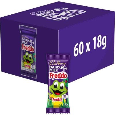 Cadbury Freddo Chocolate Bar 18g (Box of 60)