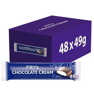 Fry's Chocolate Cream Bar Box of 48
