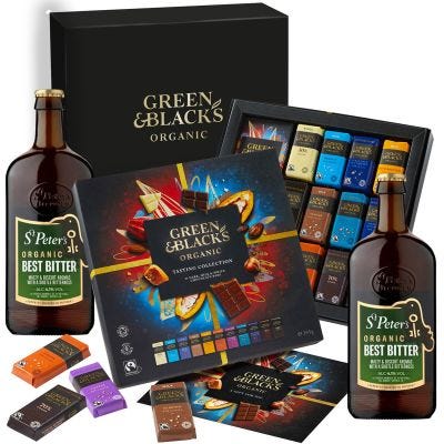 Green & Black's Organic Chocolate & Beer Hamper