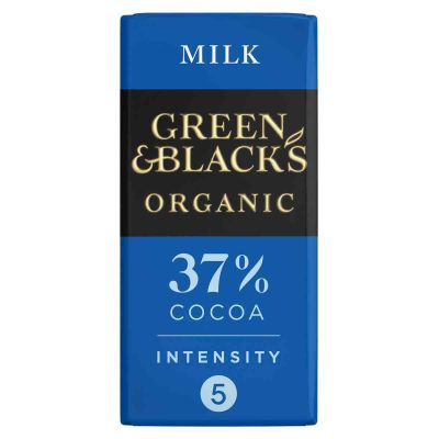 Green & Black's Organic Milk Chocolate 90g Bar