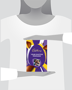 Dairy Milk Caramel Egg 195g with Sleeve L