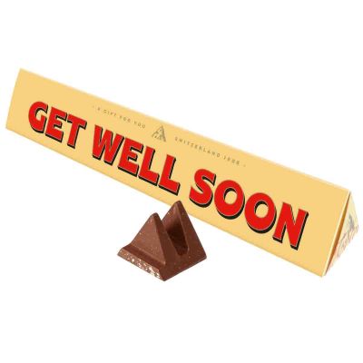 Toblerone Get Well Soon Chocolate Bar with Sleeve
