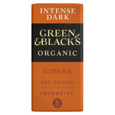Green & Black's Organic Ginger 90g Bar 