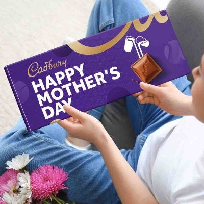 Happy Mother's Day Dairy Milk Chocolate Bar 850g