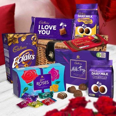 Cadbury Love Chocolate Basket