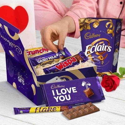 Cadbury I Love You Chocolate Gift 