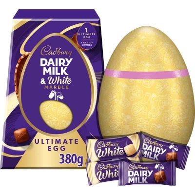 Cadbury Dairy Milk Marble Chocolate  Easter Egg 372g