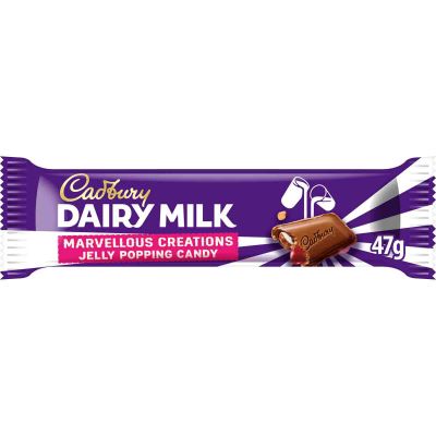 Dairy Milk Jelly Popping Candy Chocolate Bar 47g