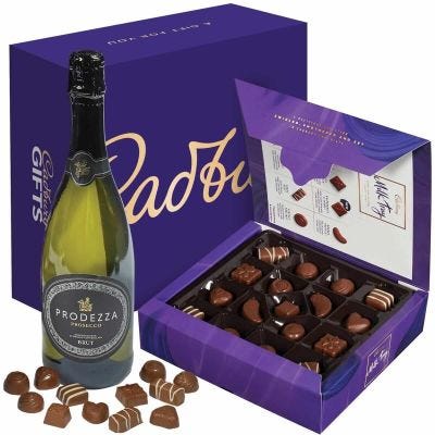 Cadbury Milk Tray & Prosecco Hamper