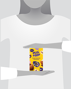 Mini Eggs Egg 97g with Sleeve M