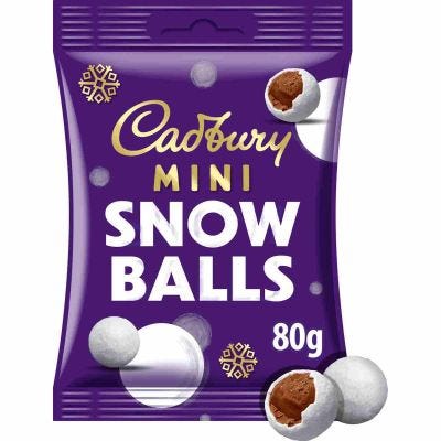 Secret Santa Mini Snow Balls Bag 80g