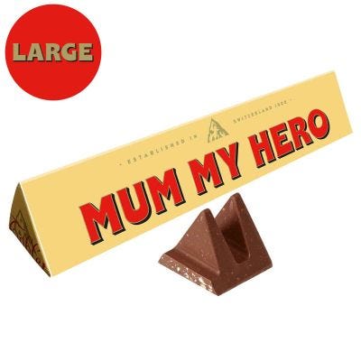 Toblerone Mum my Hero Milk Chocolate Bar 360g