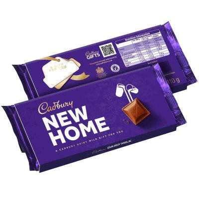 Cadbury New Home Dairy Milk Chocolate Bar with Sleeve 110g