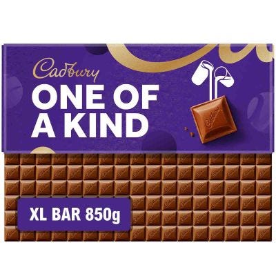 Cadbury Dairy Milk One of a KInd Gift Bar 850g