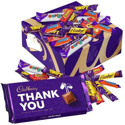 Cadbury Thank You Bonanza Chocolate Box