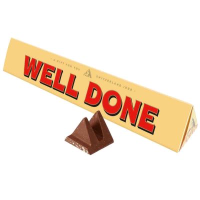 Toblerone Well Done Chocolate Bar with Sleeve 