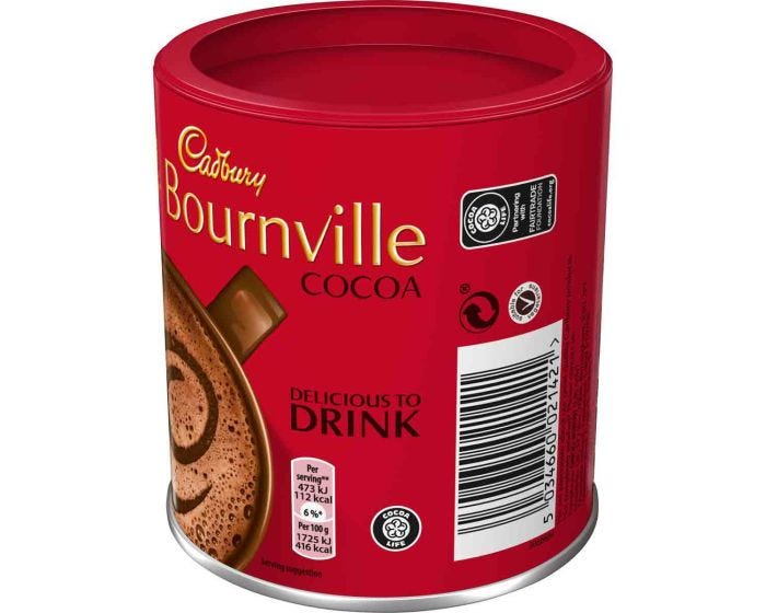 Bournville shop cocoa powder