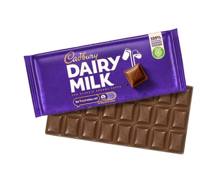 Cadbury bar cheap