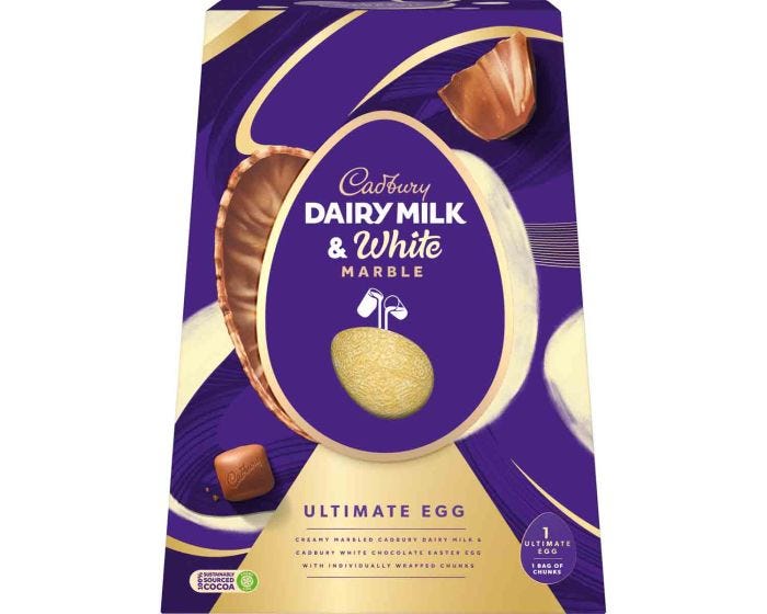 Dairy milk clearance easter egg