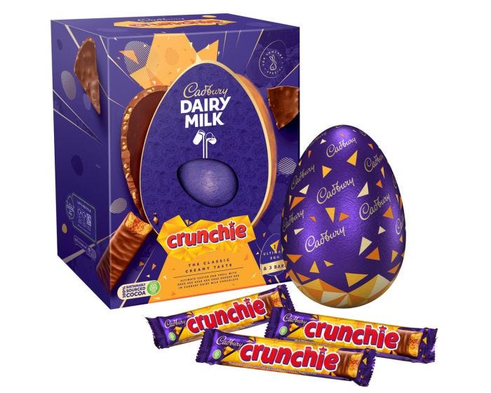 Cadbury Ultimate Crunchie Bits Egg 542g