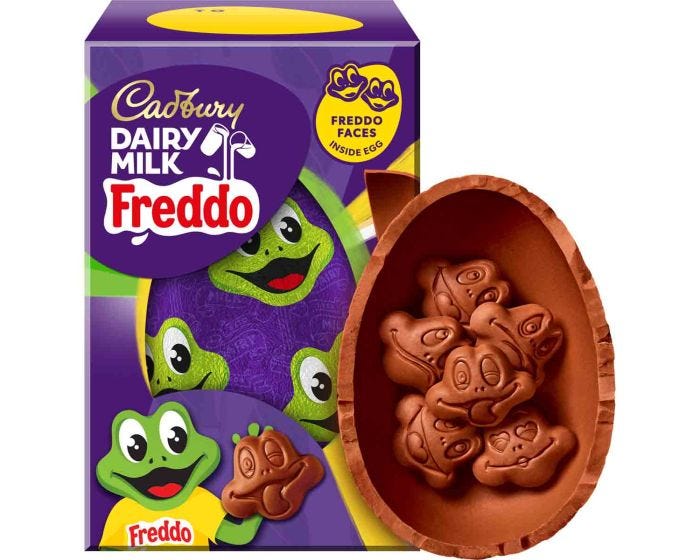Cadburys freddo sales