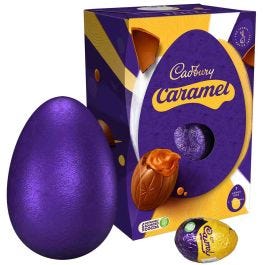 Cadbury caramel Easter Egg