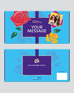 Image of Cadbury Personalised Roses Box with Sleeve X Large