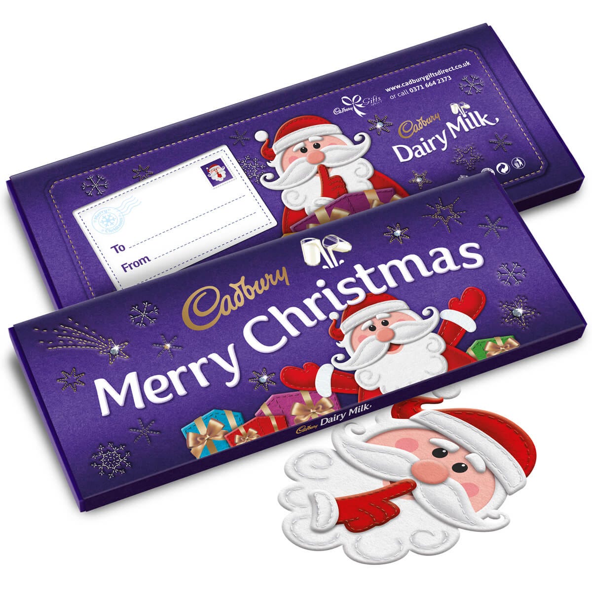 Picture of Secret Santa Dairy Milk Bar 850g