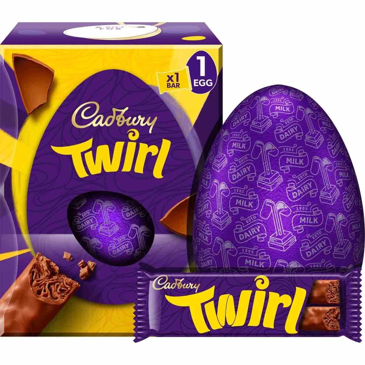 Cadbury Twirl Chocolate Egg 198g