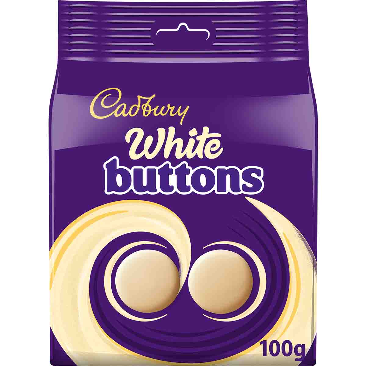 Click to view product details and reviews for Cadbury Giant White Chocolate Buttons Bag 100g.